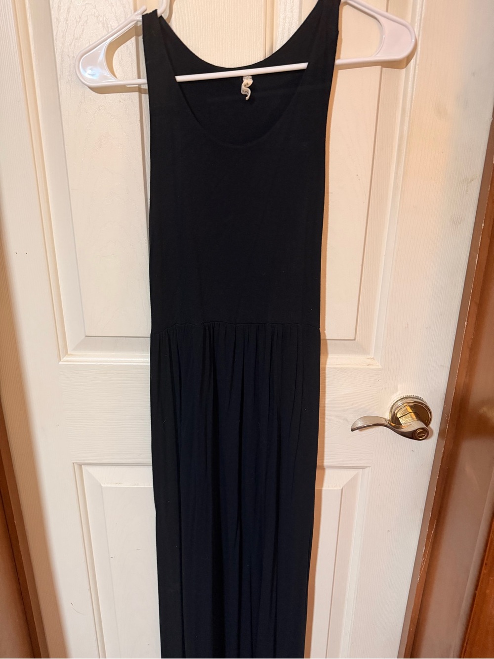 Bellamie Black Sleeveless Maxi Dress